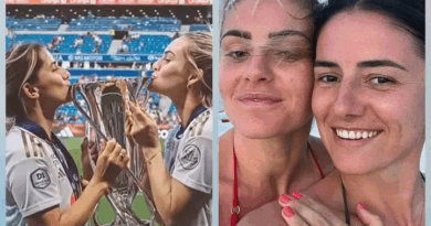 Stunning Pictures Of Female Olympic Lyons Football Star, Ellie Carpenter’s French Wedding To Her Soccer Player Girlfriend